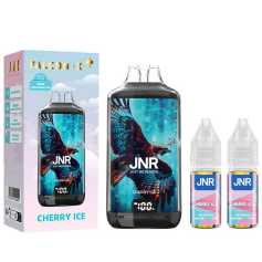 Puff JNR Falcon X 28000 Cerise Glacée, saveur fruitée et fraîche, offrant jusqu’à 28 000 bouffées.