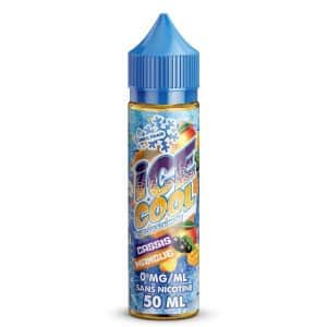 Flacon Cassis Mangue 50 ml — Ice Cool (Liquidarom) sur fond neutre