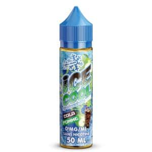 Flacon Cola Pomme 50 ml — Ice Cool (Liquidarom) sur fond neutre