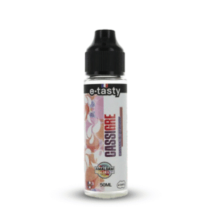 Photo du flacon E.Tasty Cassigre 50 ml seul sur fond blanc