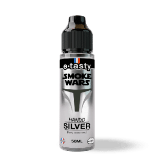 Flacon e-liquide E.Tasty Mando Silver 50 ml