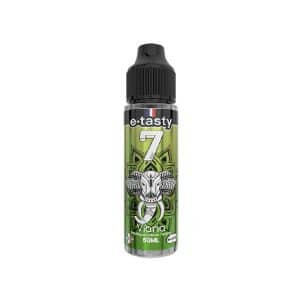 Flacon e-liquide E.Tasty Viana 50 ml sur fond neutre