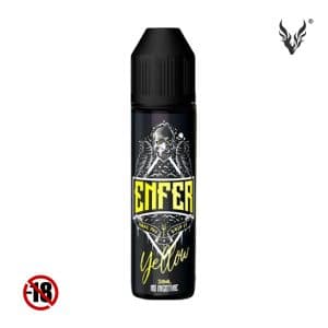 Flacon Enfer Yellow 50 ml, sans fruits ni ingrédients décoratifs