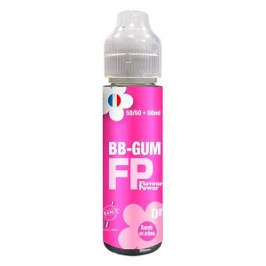 Flacon Flavour Power BB-Gum 50 ml sur fond neutre