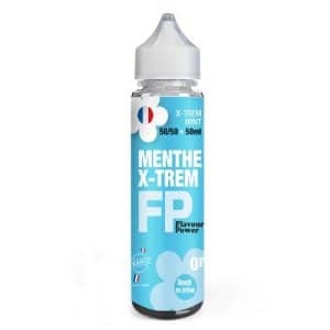 Flacon Flavour Power Menthe X-Trem 50 ml sur fond neutre