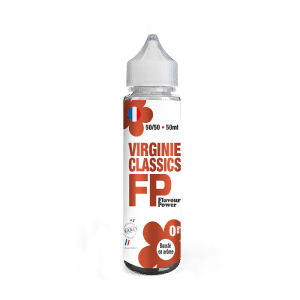Flacon Flavour Power Virginie Classics 50 ml sur fond neutre