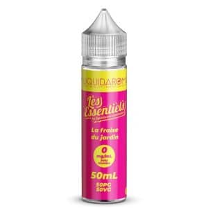 Flacon Fraise Du Jardin 50 ml — Liquidarom sur fond neutre