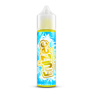 Flacon de e-liquide Fruizee Cola Pomme 50 ml sur fond blanc, sans décor d'ingrédients