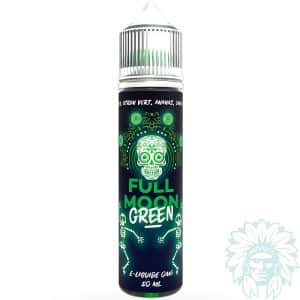 Flacon d'e-liquide Full Moon Green 50 ml, sans décor de fruits