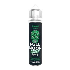 Flacon Full Moon Green Infinity 50 ml présenté seul sur fond neutre