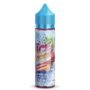 Flacon Grenade Tropicale 50 ml — Ice Cool (Liquidarom) sur fond neutre