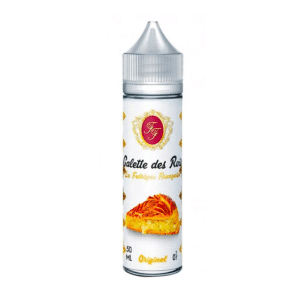 Flacon d’e-liquide La Galette des Rois 50 ml, marque La Fabrique Française, 0 mg/ml