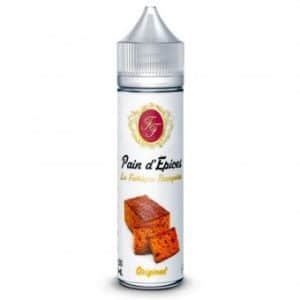 Flacon d’e-liquide Le Pain d’Épices 50 ml, marque La Fabrique Française, 0 mg/ml