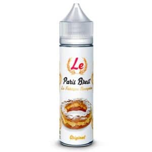Flacon d’e-liquide Le Paris-Brest 50 ml, marque La Fabrique Française, 0 mg/ml