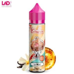 Flacon La Mimi 50 ml — Les Collègues (Liquidarom) sur fond neutre