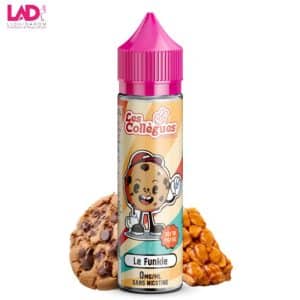 Flacon Le Funkie 50 ml — Les Collègues (Liquidarom) sur fond neutre