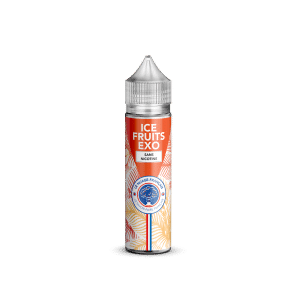 Flacon Ice Fruits Exo 50 ml Le Nuage Français, photographie originale du produit sans décor de fruits
