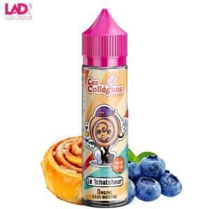 Flacon Le Tchatcheur 50 ml — Les Collègues (Liquidarom) sur fond neutre