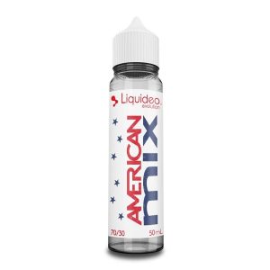 Flacon Liquideo American Mix Evolution 50 ml, vue de face sur fond blanc