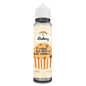 Flacon e-liquide Liquideo Bakery Cookie Caramel 50 ml