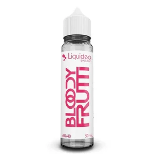 Flacon Liquideo Bloody Frutti Evolution, 50 ml, présenté seul sur fond blanc