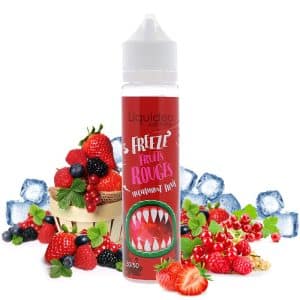 Flacon e-liquide Liquideo Freeze Fruits Rouges 50 ml