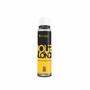 Flacon Liquideo Jolie Blonde Fifty Salt 50 ml sur fond blanc