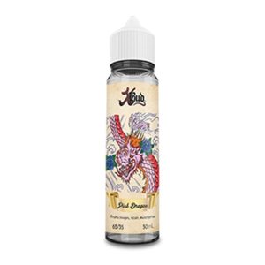 Flacon de la référence Liquideo Pink Dragon Xbud, 50 ml, isolé sur fond clair