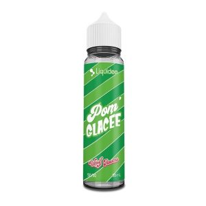 Flacon de la référence Liquideo Pom Glacée, contenance 50 ml