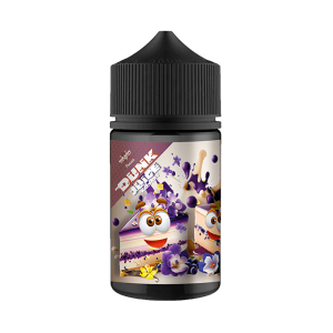 Flacon Made in Vape Moelleux Vanillé Nappage Violette, e-liquide 50 ml, vue de face sur fond neutre