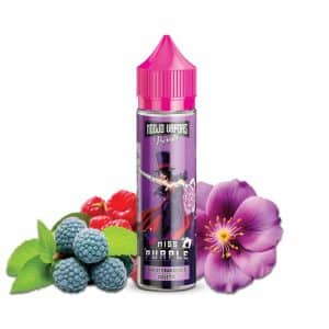 Flacon Miss Purple 50 ml — Modjo Vapors (Liquidarom) sur fond neutre