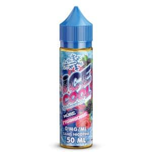 Flacon Mure Framboise 50 ml — Ice Cool (Liquidarom) sur fond neutre