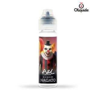 Flacon d’e-liquide Nagato Ultimate A&L 50 ml, visuel produit sans fruits