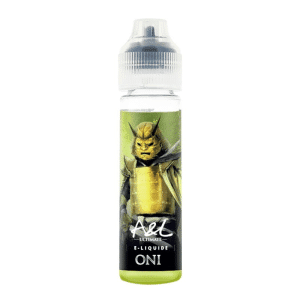 Flacon d’e-liquide Oni Ultimate A&L 50 ml, visuel produit sur fond neutre