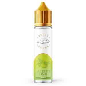 Flacon Petit Nuage La Petite Limo e-liquide 50 ml, isolé sur fond blanc