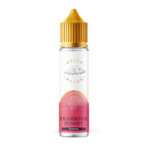Flacon Petit Nuage Framboise Sunset 50 ml, vue de face sur fond blanc