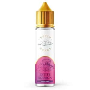Flacon d'e-liquide Petit Nuage Petite Boisson 50 ml, photographie du produit sur fond blanc