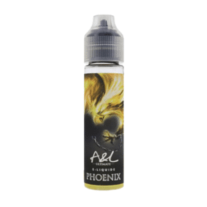 Flacon d’e-liquide Phoenix Ultimate A&L 50 ml, visuel produit sans fruits