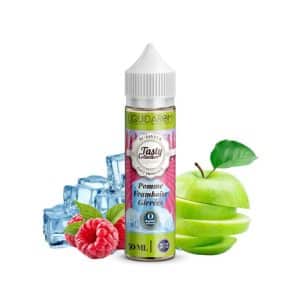 Flacon Pomme Framboise Givree 50 ml — Tasty Collection (Liquidarom) sur fond neutre