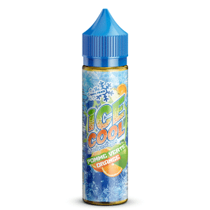 Flacon Pomme Verte Orange 50 ml — Ice Cool (Liquidarom) – photo réelle du produit