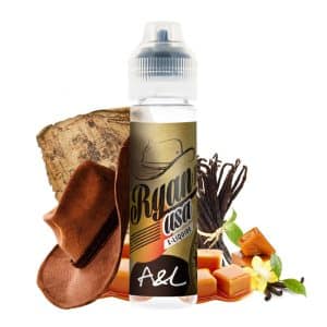 Flacon Ryan USA A&L 50 ml, visuel sans fruits