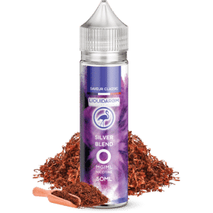 Flacon Silver Blend 50 ml — Liquidarom sur fond neutre