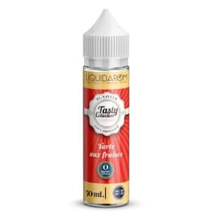 Flacon Tarte Fraise 50 ml — Tasty Collection (Liquidarom) sur fond neutre