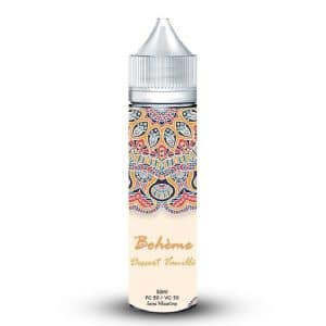 Flacon e-liquide Bohème Dessert Vanille 50 ml sans nicotine