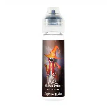 Flacon d’e-liquide Explosive Melon Hidden Potion A&L 50 ml sans nicotine