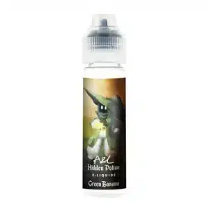 Flacon d’e-liquide Green Banana Hidden Potion A&L 50 ml sans nicotine