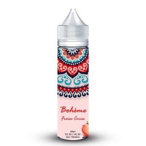 Flacon e-liquide Bohème Fraise Cerise 50 ml sans nicotine