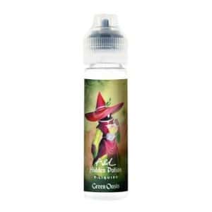 Flacon d’e-liquide Green Oasis Hidden Potion A&L 50 ml sans nicotine
