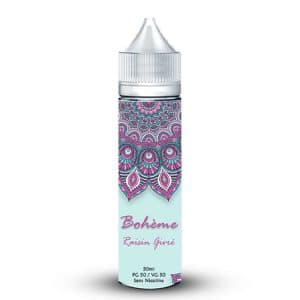 Flacon e-liquide Bohème Raisin Givré 50 ml sans nicotine